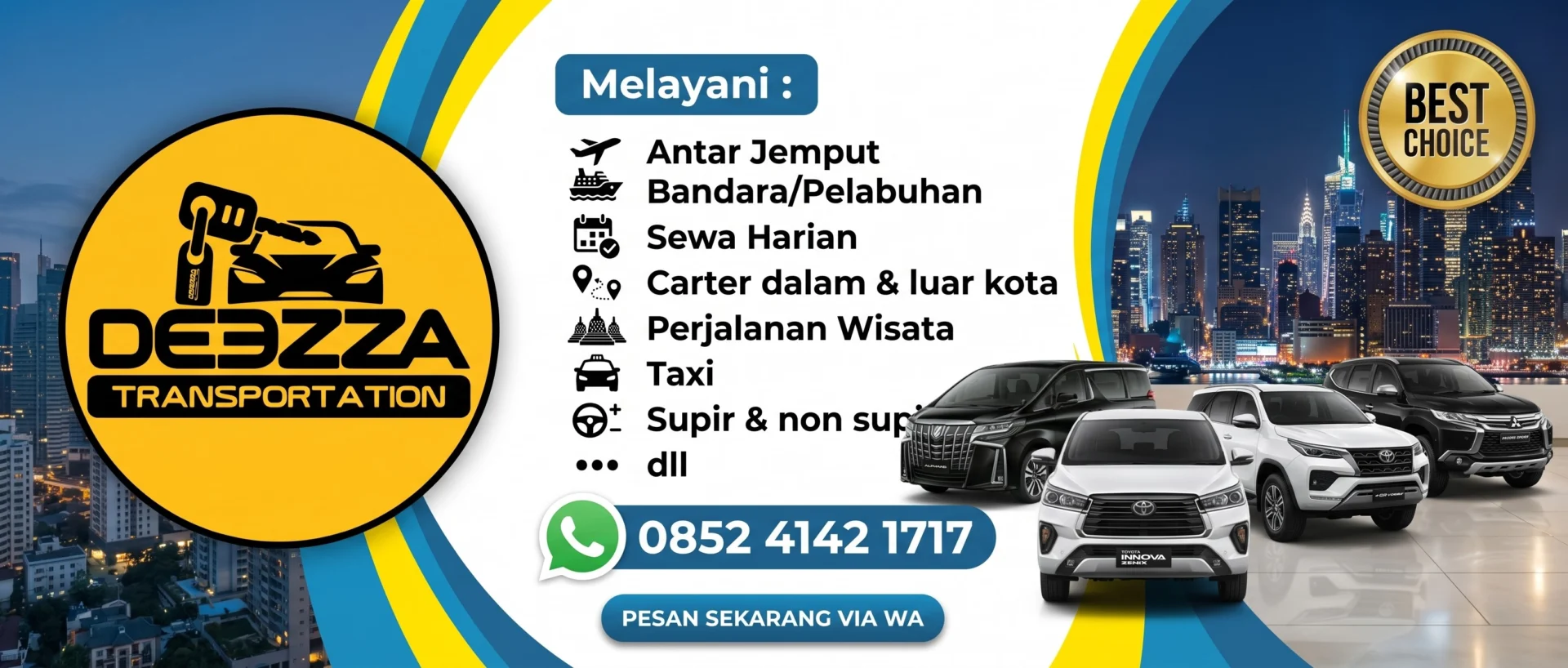 Layanan RENTAL MOBIL Terbaik di LUWUK BANGGAI
